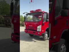 4WD China Mini 88KW ISUZU 2000L Schaumwasser Feuerwehrfahrzeug