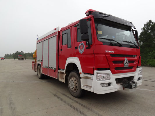 SINOTRUK Heavy Duty Rescue Truck ,  6 Wheeled Road Rescue Emergency Vehicles