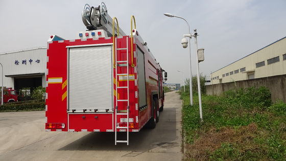HOWO 460hp Fire Truck Water Truck With 18 Meter Telescopic Boom