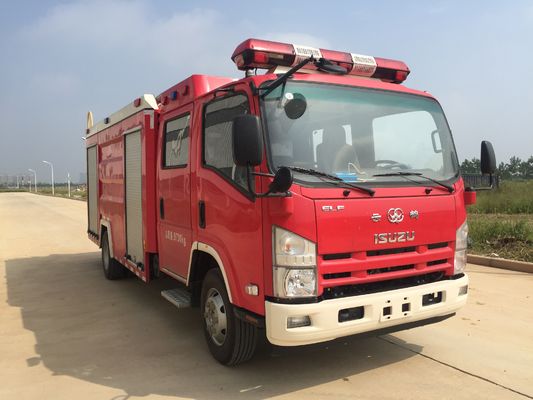 Mini 190 HP ISUZU 4X2 4000L Feuerwehrwagen mit Schaum