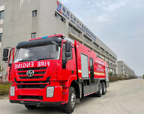 Professionelles IVECO-Hochleistungslöschfahrzeug 6x4 zum Straßensprühen multifunktional