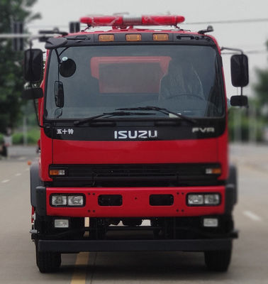 Schwerlast-Wassertank-Feuerwehrauto 240 PS, 6 Räder, 10 t, rote Farbe